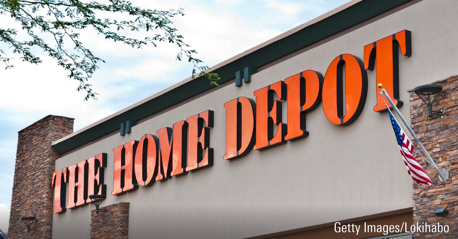 The Home Depot retail store.