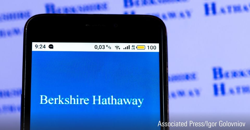 Symbolic image showing a Berkshire logo on a mobile phone